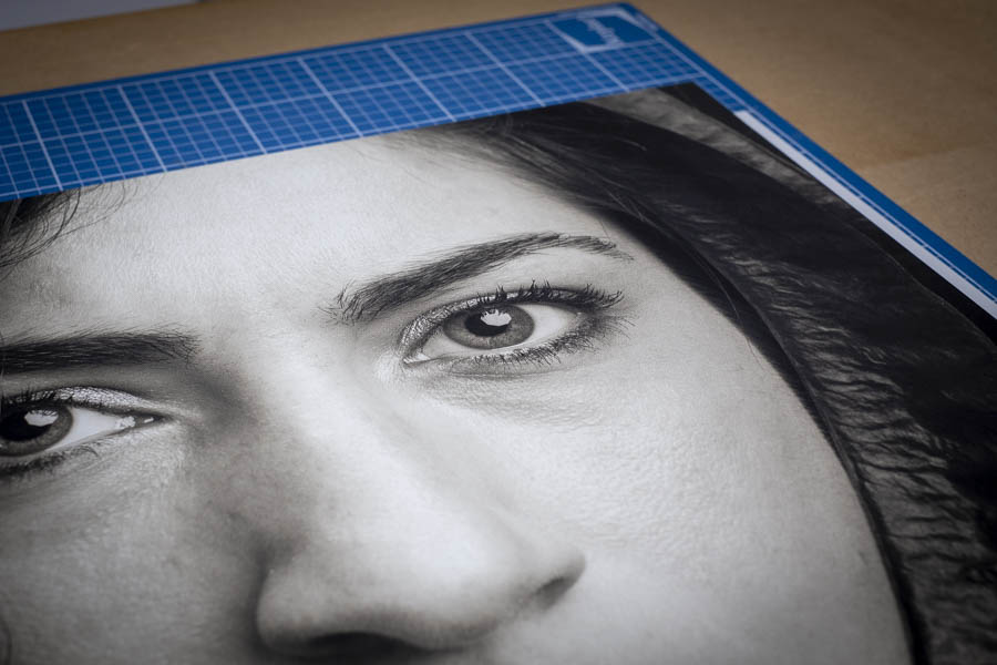 @Philippe Drecq - Hahnemühle Photo RAG 308g Zoom portrait sur papier mat