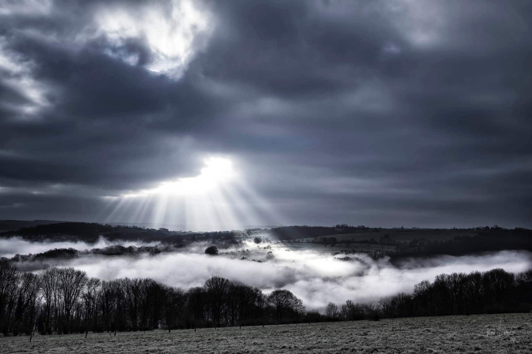 Photographie paysage éclaircie