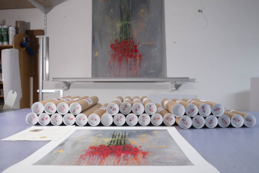 @Jean Thomanne Tirage d'art en édition limitée rouleaux