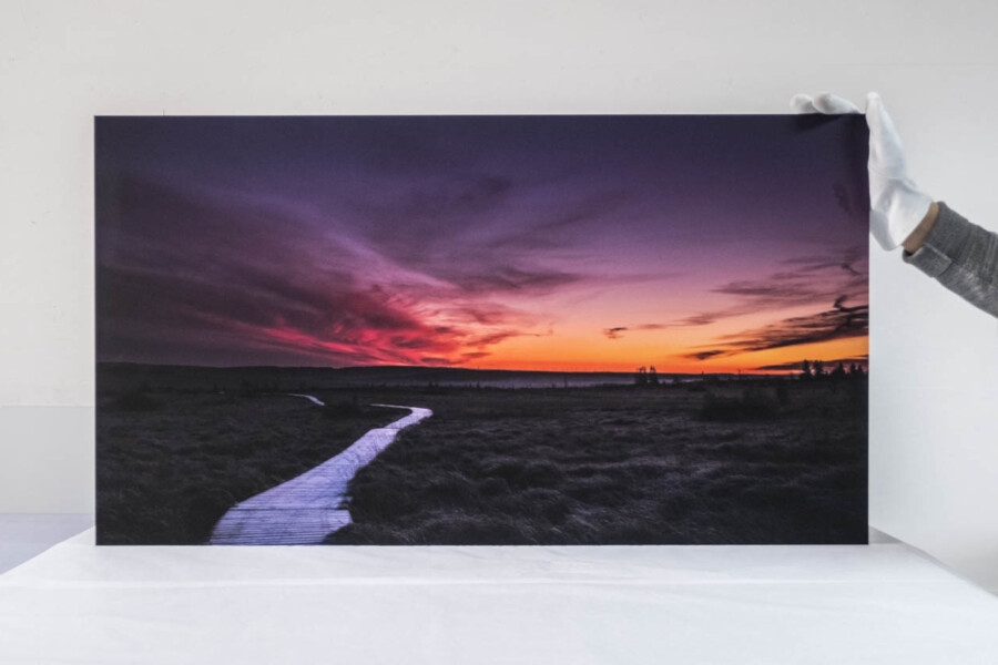 @Laurent Grenier Encadrement contrecollé Dibond