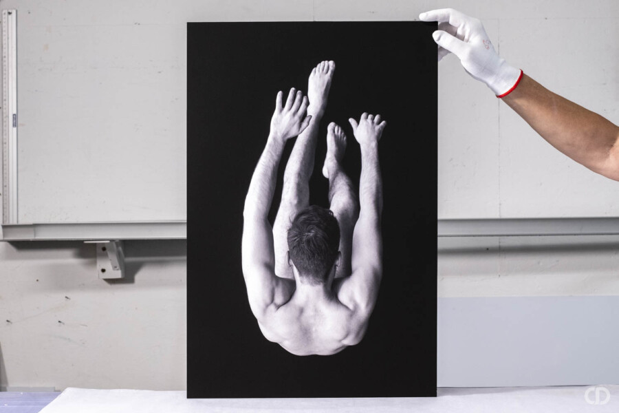 @Bert Van Pelt Encadrement contrecollé Dibond homme