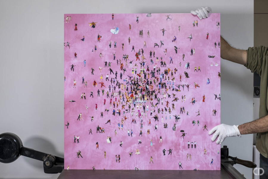 @Eric VDB Encadrement contrecollé Dibond coloré