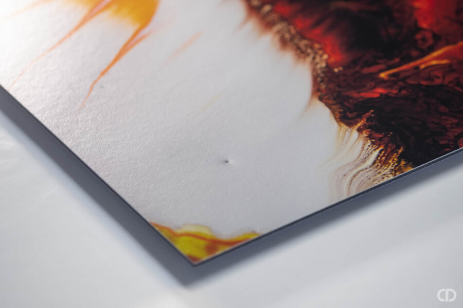 @Gloria Russotto Encadrement contrecollé Dibond détails