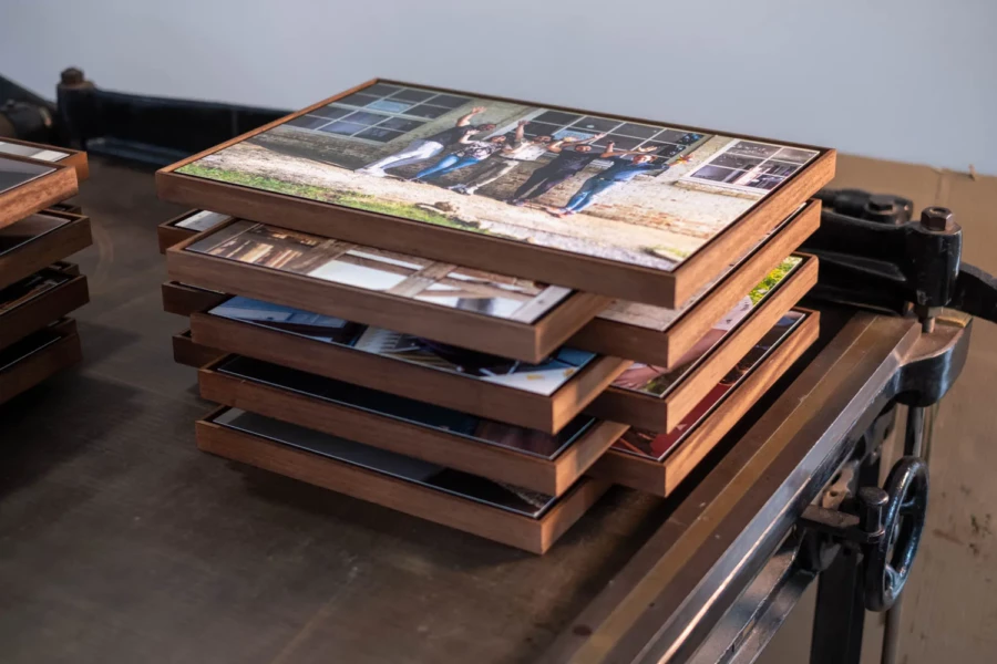 Encadrement caisse américaine