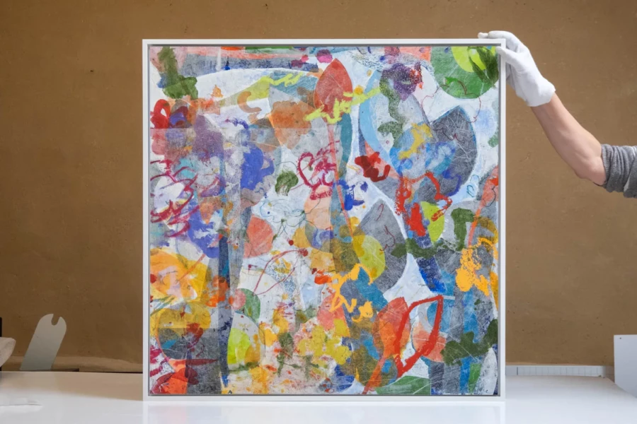 Encadrement caisse américaine