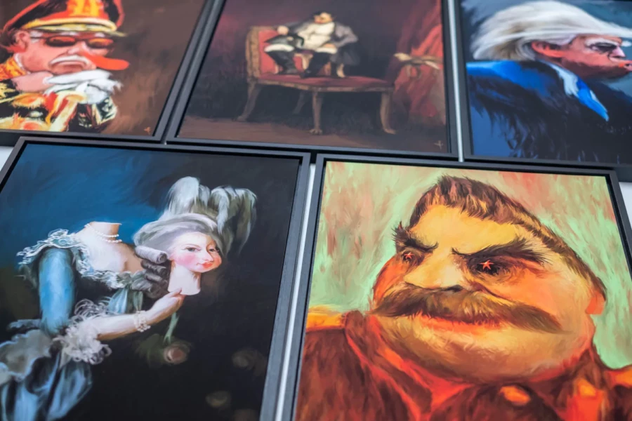 Encadrement caisse américaine