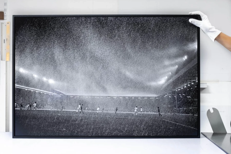 Encadrement caisse américaine